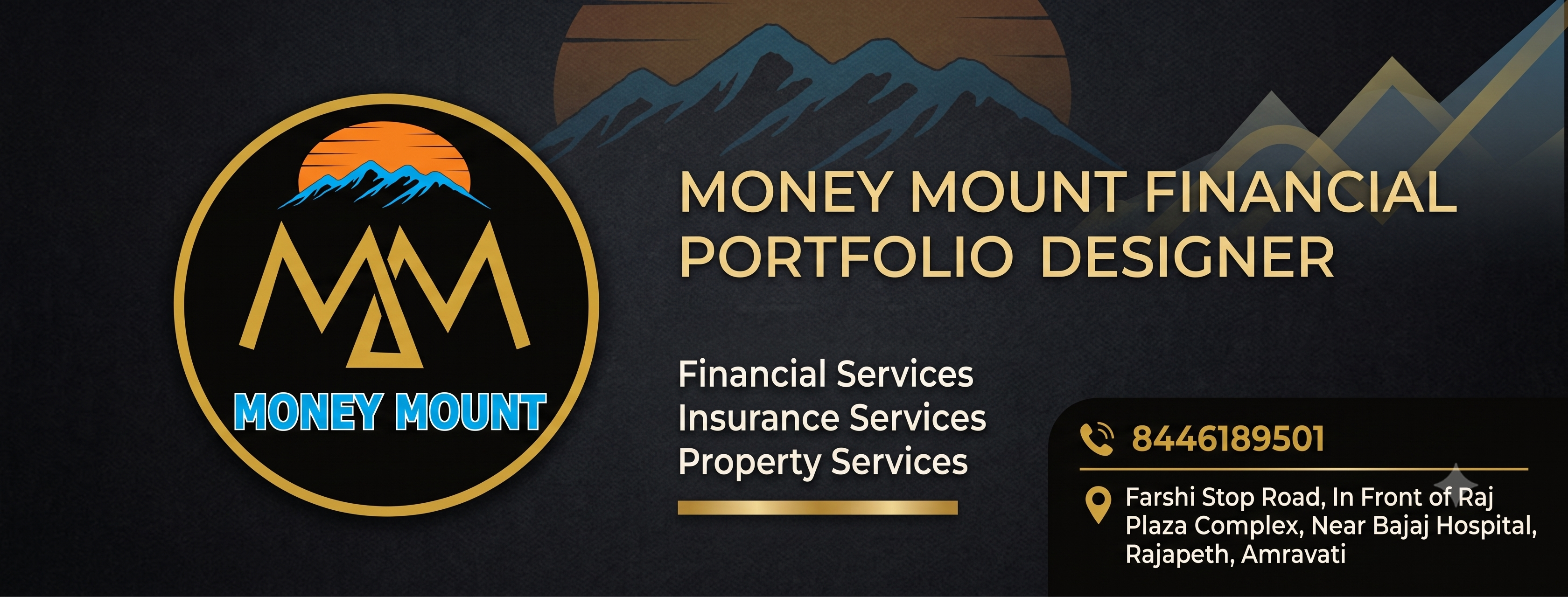 Money Mount — Facebook cover design